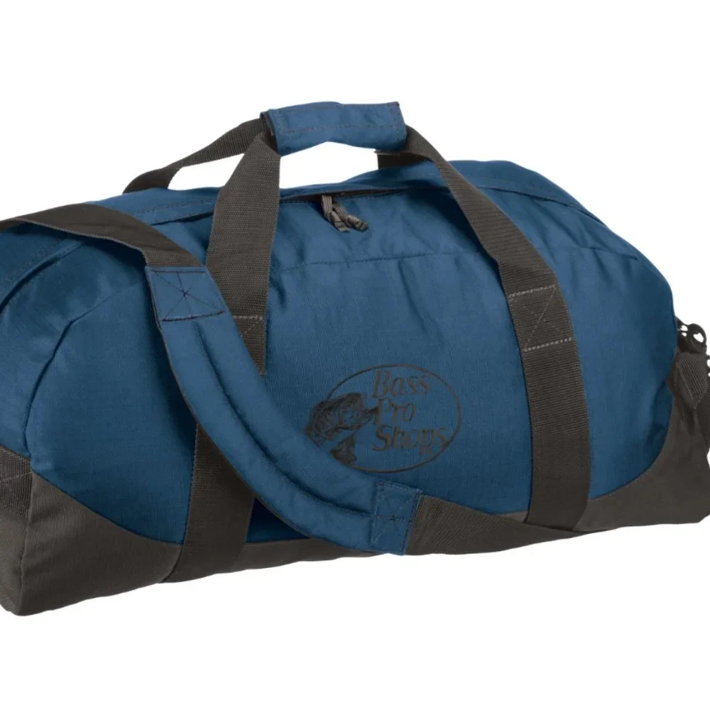 Bass Pro Shops Ripcord Duffel Bag - NAVY - Medium - NWT - Picture 1 of 5